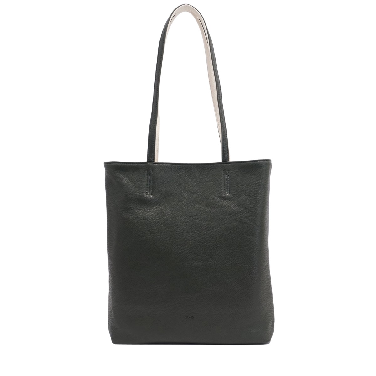 Amia 2-in-1 Reversible Tote - Marshmallow / Deep Forest 